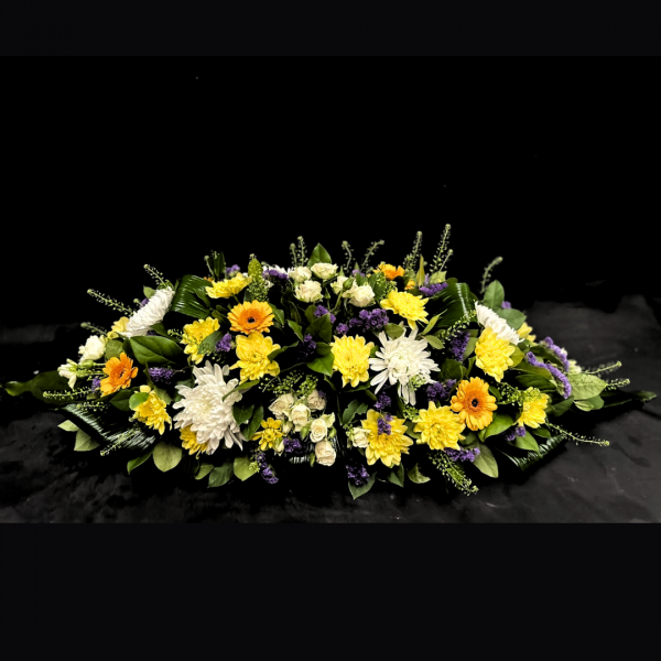 funeral spray, funeral, florist, ballina, flower arrangement, mayo